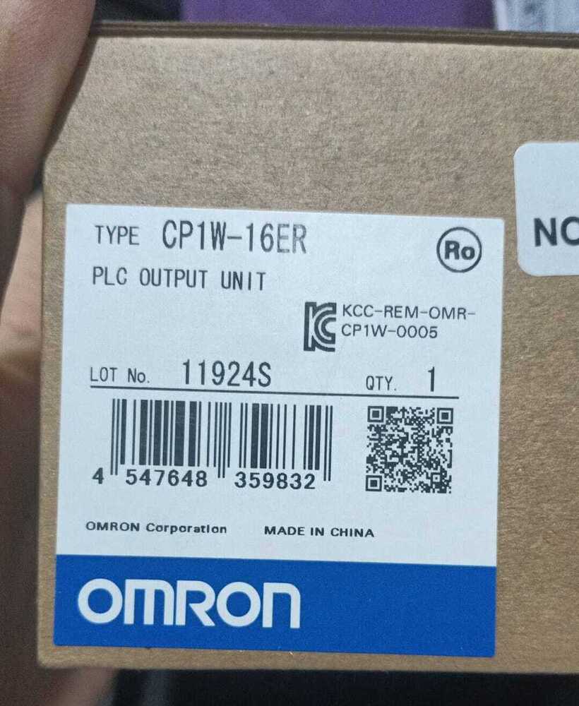 OMRON PLC, CP1W-16ER, CP1E-N40DR-D, CP1E-N40DR-D