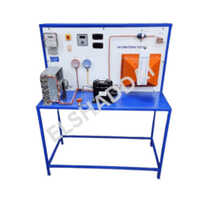 Air Conditioning Test Rig - Mild Steel, Standard Size, Blue Color, 220 Volt Electric Supply , 1-year Warranty For Hvac Laboratory Experimentation