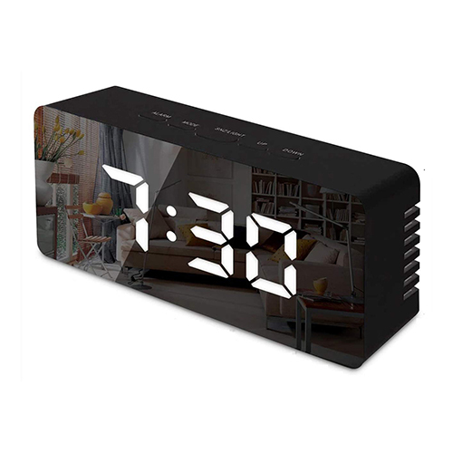 615 Digital Clock - Color: Black