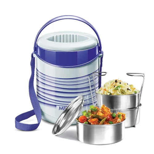 Milton Econa Ss Lunch Box Set Of 3 - Color: Silver