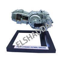 Csw 003 Four Stroke Petrol Engine - Color: Grey Black