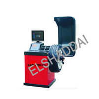 Auto- 007 Car Wheel Balancing Machine - Color: Red Black