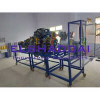 Aero 002 Jet Engine Cut Section - Color: Blue