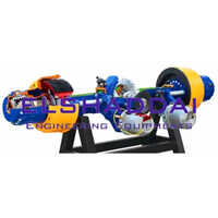 Truck Rear Axle With Locking Differential - Color: Blue