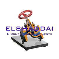 Steam Gate Valve - Color: Yellow Red