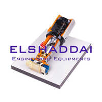 Ball Valve To Intercept Fluids - Color: Orange Silver