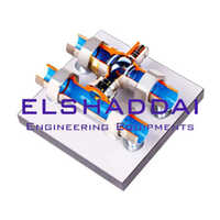 4 Way, 4 Connection Zone Valve - Color: Blue Silver