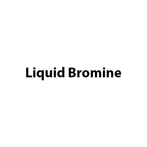 Liquid Bromine - Application: Industrial