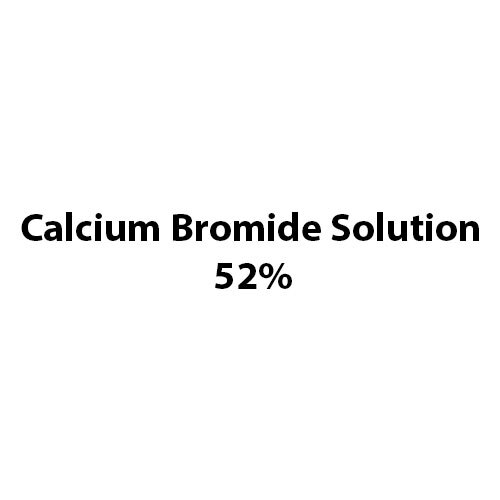 Calcium Bromide Solution 52% - Application: Industrial