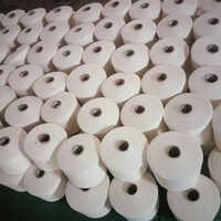 100 % White Cotton Warp Yarn - Application: Weaving