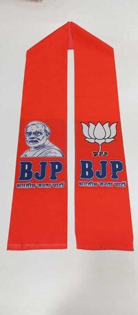 BJP Polyester Jacquard Patka