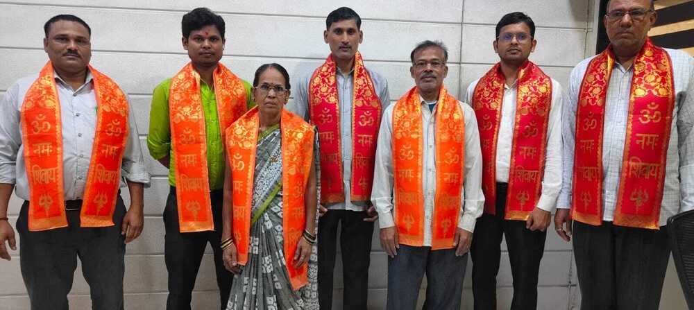 Polyester Om Namah Shivay Patka
