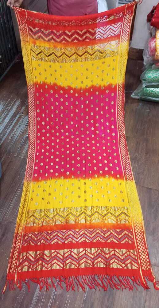Designer Russel Dupatta - Cotton, Washable, Available In Various Colors | Modern Plain Pattern, Perfect For All Seasons & Occasions