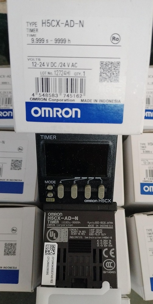 OMRON DIGITAL TIMER 12-24VDC, H5CX-AD-N