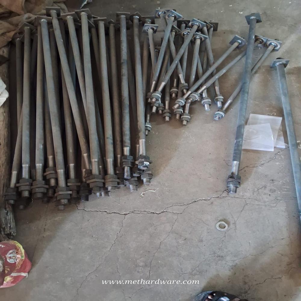 Astm A193 Grade B7 Foundation Bolts Manufacturer - Color: Gray