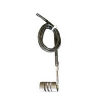 Electric Hot Runner Coil Heater - Color: Silver