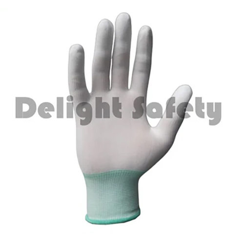 Delight Mput-14 W Pu Top Coated Hand Gloves