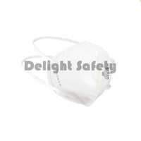 Karam Rfh01 Disposable Face Masks With Head Loop - Non-woven Material, 5 Layers | Unisex, Sleek White Color, Designed For Pollution Protection