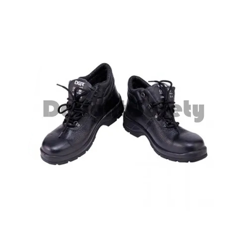 Mallcom Leopard High Ankle Safety Shoes - Color: Black