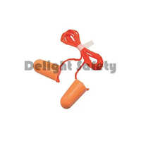 3m 1110 Corded Foam Orange Ear Plug - Foam Material, Unisex Design, Visibility In Bright Orange, Noise Protection At 50 Hertz, 1-year Warranty