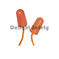 Venus H101 Corded Foam Earplug - Foam Material, 50 Hertz Frequency, Bright Orange Color | Unisex Design For Industrial Use, 1-year Warranty