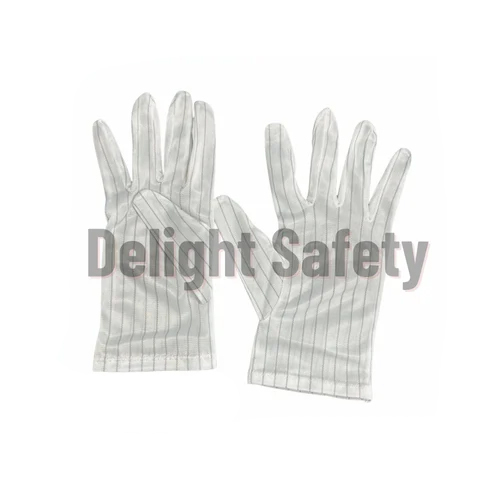 Delight MEDPS44-W Striped Anti-static Esd Gloves