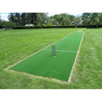 Artificial Cricket Pitch Grass - Pe+pp Material, 2.4mtr X 25mtr Size | Durable, Pvc Coated, Ideal For Indoor/outdoor Cricket Facilities