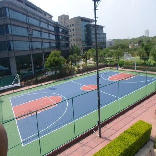 Synthetic Basketball Court Flooring