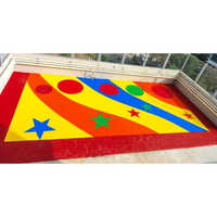 Epdm Rubber Playground Floor - Epdm Material, 15mm - 50mm Thickness, Multi-color Options, Non-slip Feature, Matte Surface Treatment