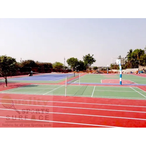 Synthetic Volleyball Court Flooring