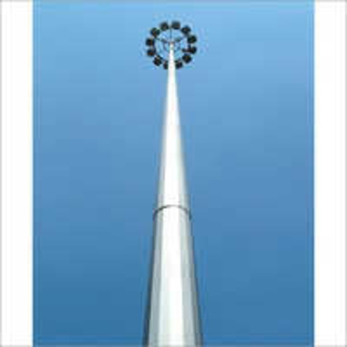 High Mast Light Tower - Color: White