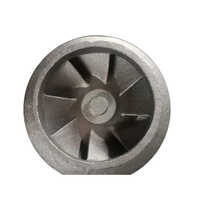 Bronze Impeller - Cast Iron, Customized Sizes, Silver Color | Corrosion Resistant, Hydraulic Powered For Industrial Use