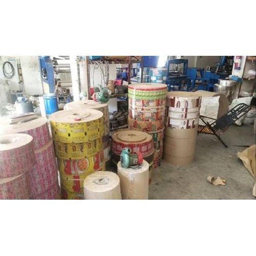 Printed Paper Raw Materials Roll - Color: Multi Colour