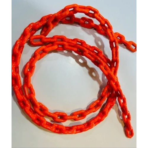 Pvc Coated Chains - Color: Orange