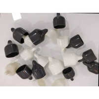 Pvc End Cap - Durable Pvc Material, Standard Size, Red & Black Colors | Smooth Surface For Easy Installation And Secure Fit