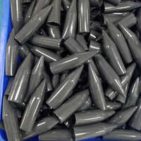 Lszh Low Smoke Zero Halogen Cable Gland Shrouds - Pvc Material, Standard Size, Black Color | Smooth Surface, Durable Hardness