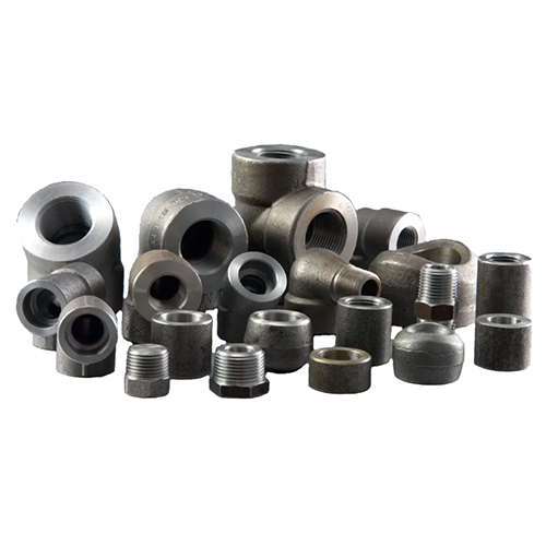 Carbon Steel Forged Fittings - Color: Silver