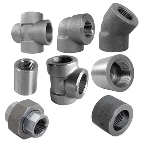 Alloy Steel Forged Fittings - Color: Silver