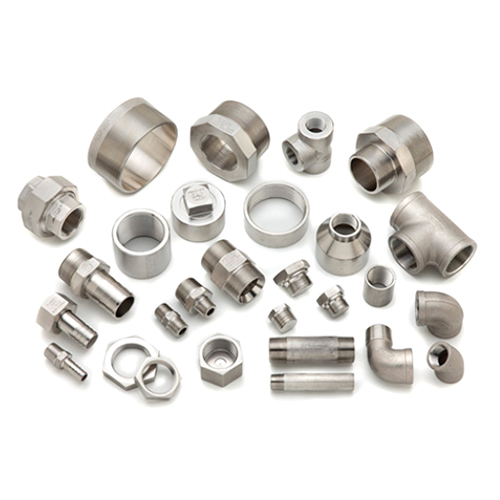 Stainless And Duplex Steel Forged Fitting - Color: Silver