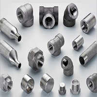 Hastelloy Forged Fitting - Silver Finish, Multiple Thickness Options | Durable Material, Backed By Warranty