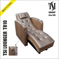 Elegant Golden Modern Indian Style Lounger with Cup Holder Durable and Comfortable