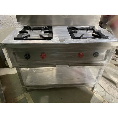 2  Burner Chinese Range - Automatic Grade: Semi Automatic