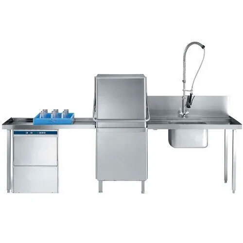 Stainless Steel Dishwashing Unit