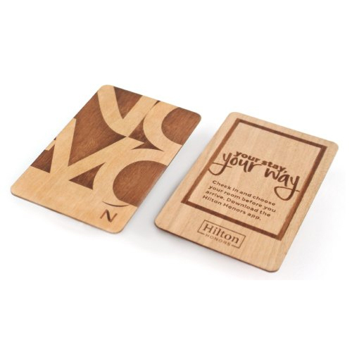 Wooden Key Cards