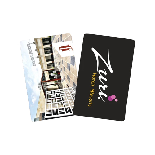 Glossy Hotel Room Key Card - Color: Multicolor