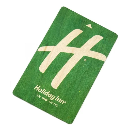 Wooden Rfid Key Card - Color: Multicolor