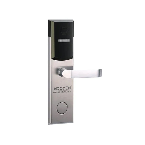 Mortise Hotel Door Lock - Color: Black