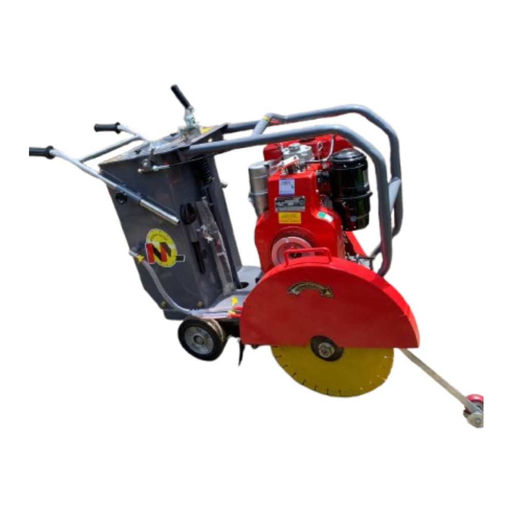 Orange / 4 Square OR-150 Concrete Groove Cutter With Greaves 5HP Diesel Engine