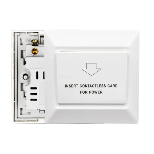 Key Card Switch For Hotel - Color: White