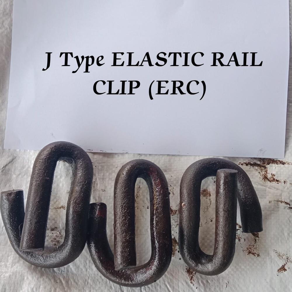 J Clip - Mild Steel, Customised Millimeter Dimensions, Sleek Black Color | Durable Hot Rolled Metal Fastener For Industrial Applications